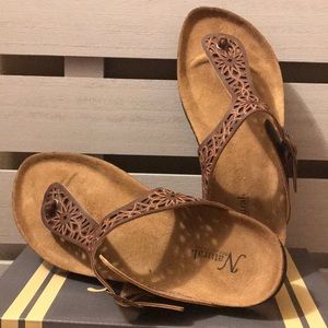 Natural Reflections “Tracee” Sandal! 7M Brown